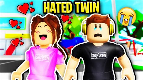 I Was The Hated Twin In Roblox Brookhaven 😭💔 Youtube