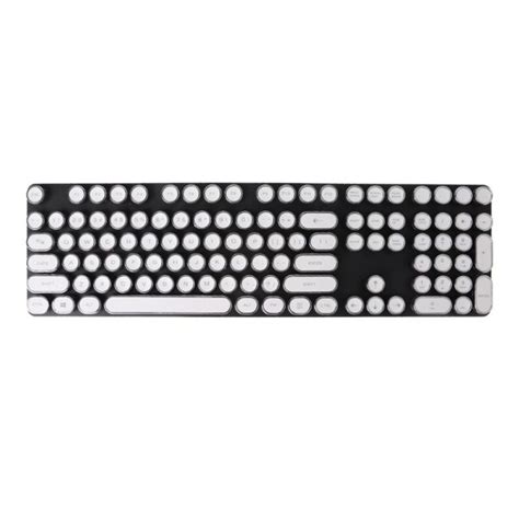 Retro Typewriter Keyboard Keycaps, White – Punkybobs