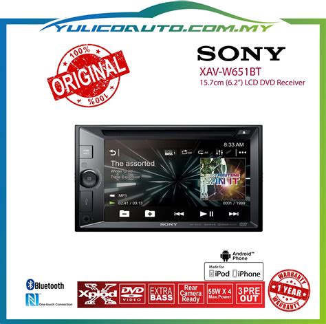 Sony Xav W Bt Double Din Player Eromman