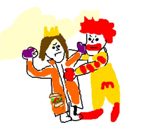 [Image - 761604] | Ronald McDonald VS The Burger King | Know Your Meme