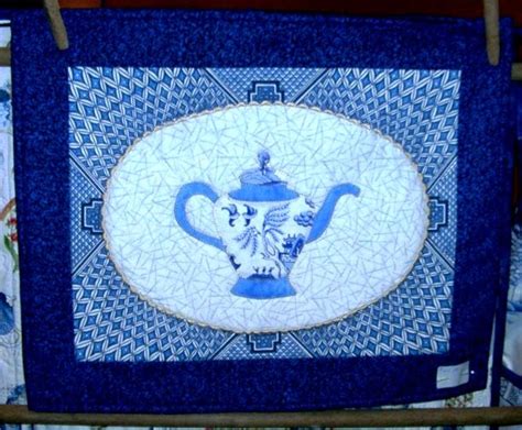 Blue Willow Teapot Quilt