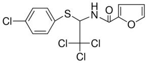 FURAN 2 CARBOXYLIC ACID 2 2 2 TRICHLORO 1 4 CL PHENYLSULFANYL ETHYL