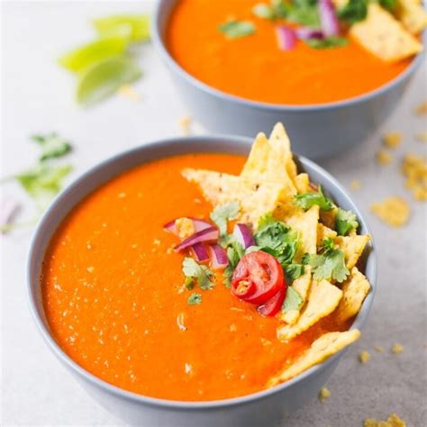 Mexican Style Tomato Soup Simple Vegan Blog