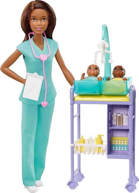 Barbie Gkh Baby Doctor Doll Amazon Co Uk Toys Games