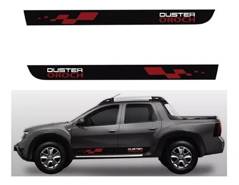 Calcomanía GENÉRICO PARA RENAULT Duster Oroch KIT ADESIVOS RAYA LATERAL