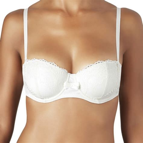 Soutien Gorge Bandeau Aubade L Insoumise Nacre Effetdesoi