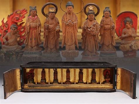 Magnificent Very Rare Edo Period Buddhist Butsudan Or Home Catawiki