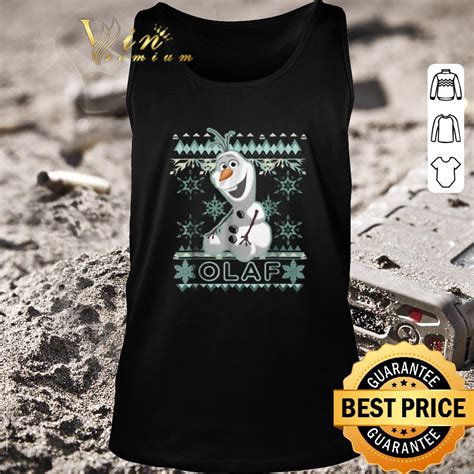 Funny Disney Frozen Olaf Ugly Christmas Shirt Kutee Boutique