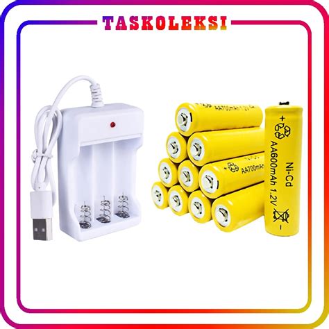 Jual Tk R Baterai Cas Aa Mah Aa Mah Battery Rechargeable