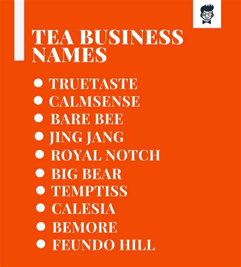 Tea Company Names That Steeps Your Brand In Success Tea