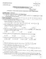 BEPC Math Exam Burkina Faso 2020 Solve Equations Geometry Course