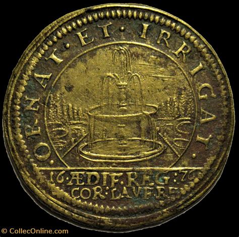 Louis Xiv 1676 Louvre Jeton De Nuremberg Coins Exonumia