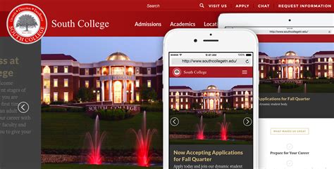 South Colleges New Website Delivers A More Engaging Experience Pyxl