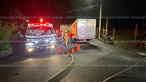 Colision Entre Camion Y Moto Dejo Un Hombre Herido Somosacrnet