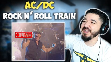 Ac Dc Rock N Roll Train Live At River Plate First Time Reaction To