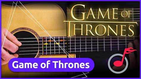 Game Of Thrones Main Theme Guitar Tutorial By Music2me YouTube