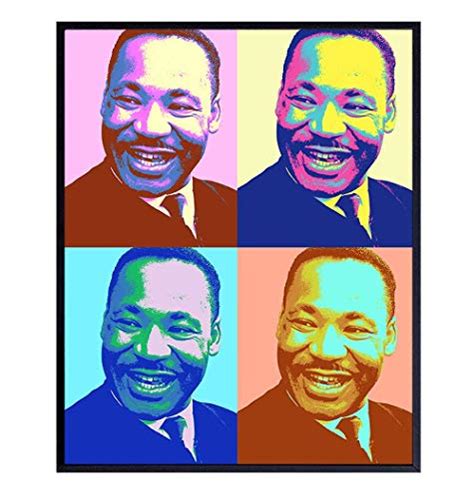 Martin Luther King Wall Art – African American Home Decor - MLK Room ...