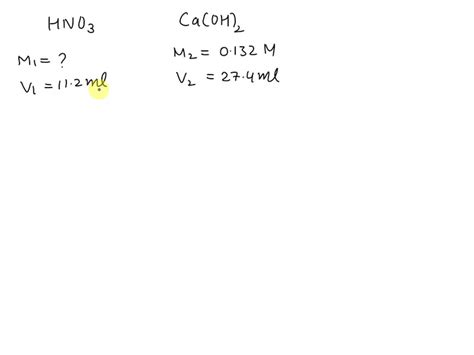 Solved 1 An Aqueous Solution Of Barium Hydroxide Is Standardized By Titration With A 0155 M