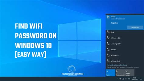 How To Find Wifi Password On Computer Windows 10 Without Using Command