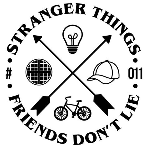 Free 168 Stranger Things Friends Don T Lie Svg SVG PNG EPS DXF File