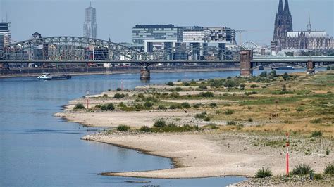 Drought In Europe Shipping Threatened In Germany As Rhine Water Levels