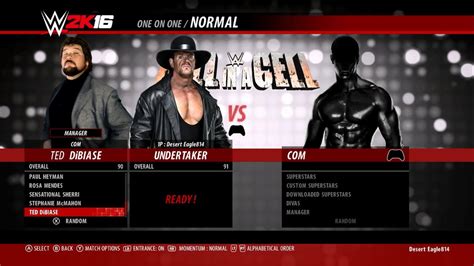 Wwe 2k16 Full Roster Including Superstars Divas And Managers With Overalls Youtube