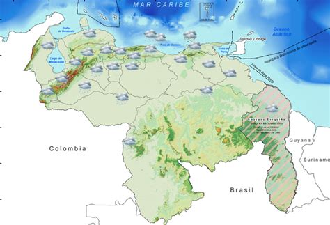 Inameh Prev Este Domingo Lluvias Y Nubosidad En Gran Parte Del Pa S