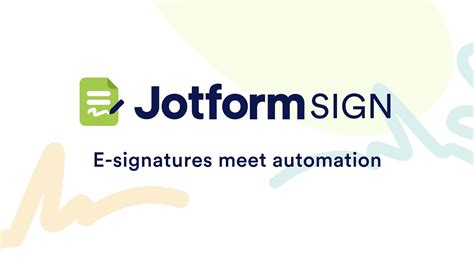 Introducing Jotform Sign Youtube