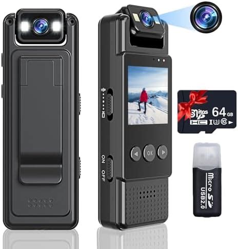 Amazon Bzzcam Small Body Camera With Audio And Video Recording