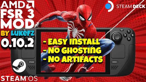 Fsr 3 Steam Deck Spider Man Remastered Steam Version Frame Generation