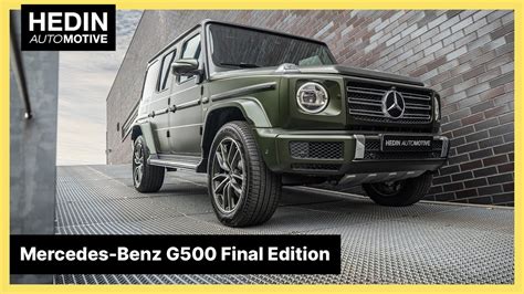 Mercedes Benz G Final Edition Youtube