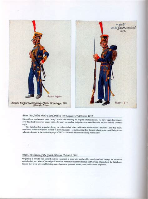 Navy Guards In Full Dress Uniform 1812