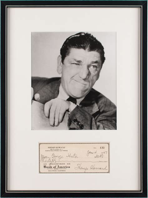 Three Stooges: Shemp Howard | RR Auction