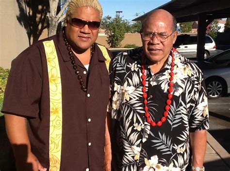 Photo Of Rikishi And His Dad From His Twitter