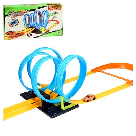 Pista Looping Voltas Tipo Hot Wheels Carrinho Present R