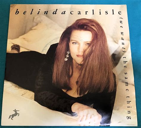 Yahoo Belinda Carlisle We Want The Same Thin