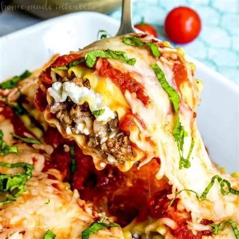 Lasagna Roll Ups Home Made Interest