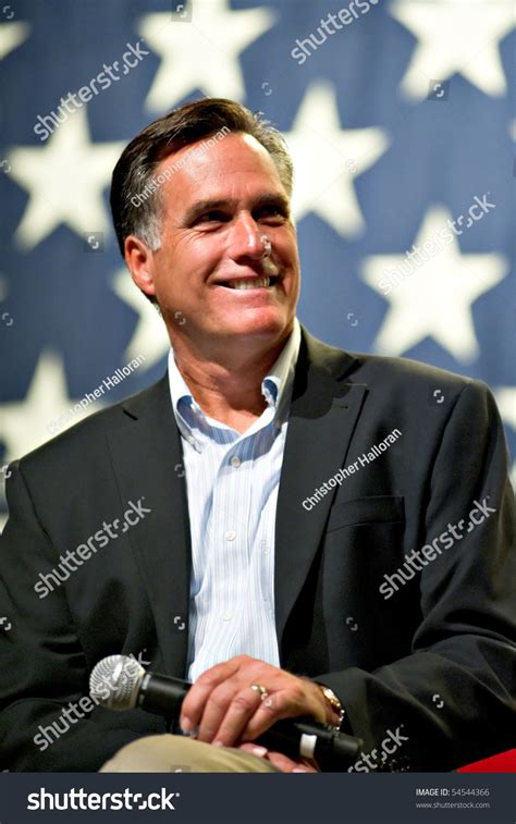 Mesa, Az - June 4: Former Massachusetts Governor Mitt Romney Appears At ...