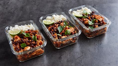 Naked Chicken Burrito Bowl Meal Prep MYPROTEIN