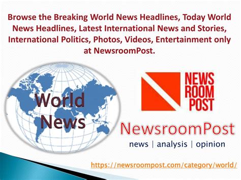 PPT Breaking World News Headlines Latest International News