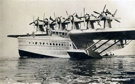 The Dornier X In Its Original Configuration With 12 Siemens Jupiter