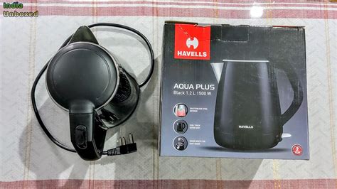 Havells Aqua Plus Litre Double Wall Kettle Stainless Steel