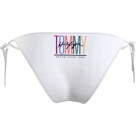 Tommy Hilfiger Braguita Bikini String Side Tie Blanco Dressinn