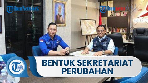 AHY Ajak Partai PKS Dan NasDem Segera Bentuk Sekretariat Perubahan