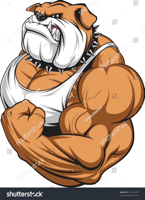 Angry Dog Stock Vector Illustration 317610770 Shutterstock