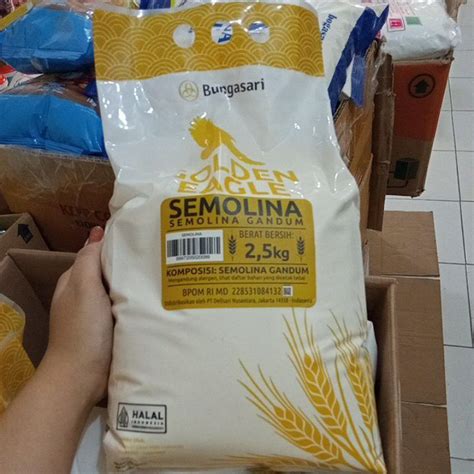 Jual Golden Eagle Semolina Tepung Gandum Kg Shopee Indonesia