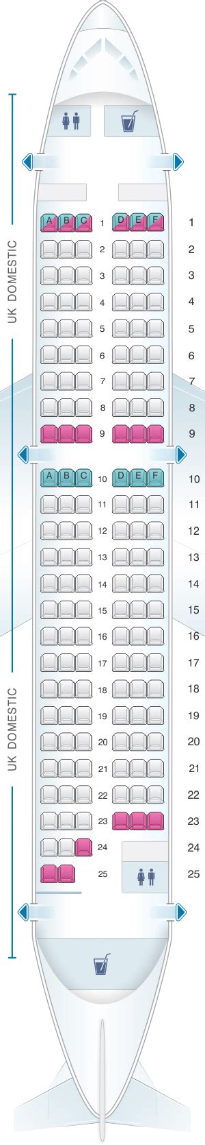 Mapa De Asientos White Airways Airbus A319 Cs Tlu Night Configuration