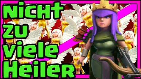 [clash Of Clans ] Deutsch Nicht Mit Zu Vielen Heilern Angreifen Youtube