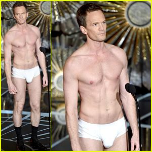 Neil Patrick Harris Strips Down To His Underwear For Oscars 2015