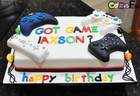 Gamers Cake Decorated Cake By Cakes For Fun Cakesdecor